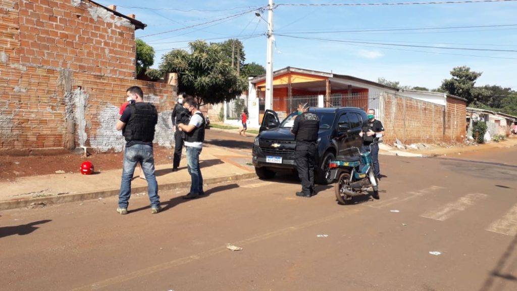 Ação fiscalizatória é realizada pela Polícia Civil no Jardim Melissa