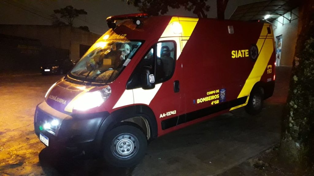 Bombeiros atendem vítima de agressão no Jardim Melissa