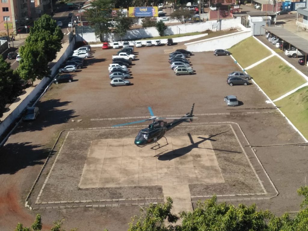 Idoso de 72 anos sofre AVC e precisa ser trazido a Cascavel de helicóptero