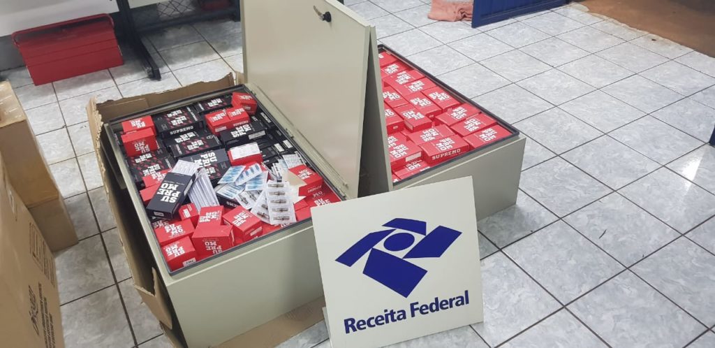 Receita Federal apreende 100 quilos de agulhas para tatuagem