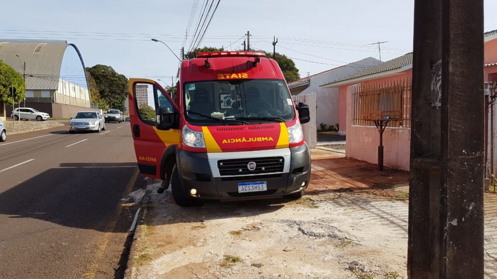 Homem fica ferido ao sofrer queda no Bairro São Cristóvão
