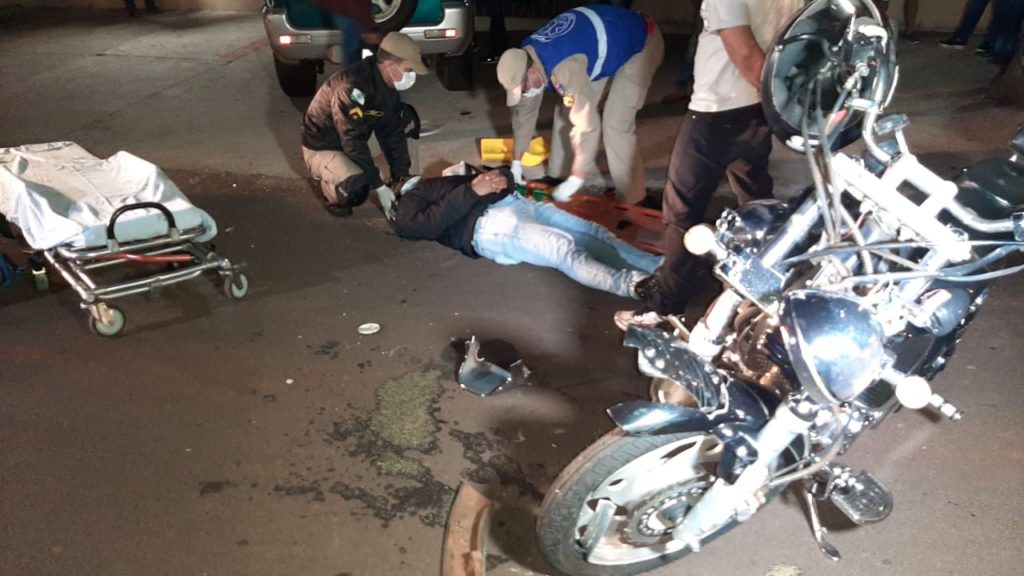 Homem de 31 anos fica ferido em acidente no Bairro Universitário