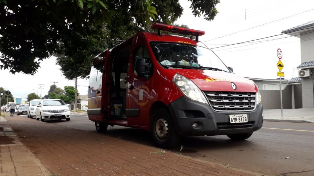 Homem de 41 anos fica ferido ao sofrer queda no Bairro XIV de Novembro