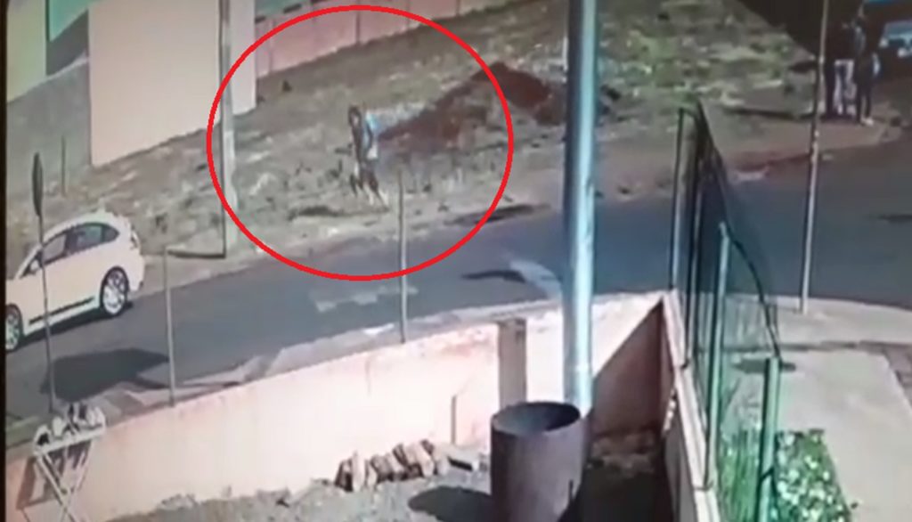 Cascavel Velho: Câmera registra suposto motorista envolvido em acidente com morte abandonando local