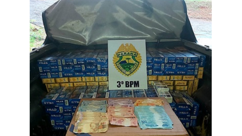 ROTAM apreende cigarros paraguaios e dinheiro em Palmas
