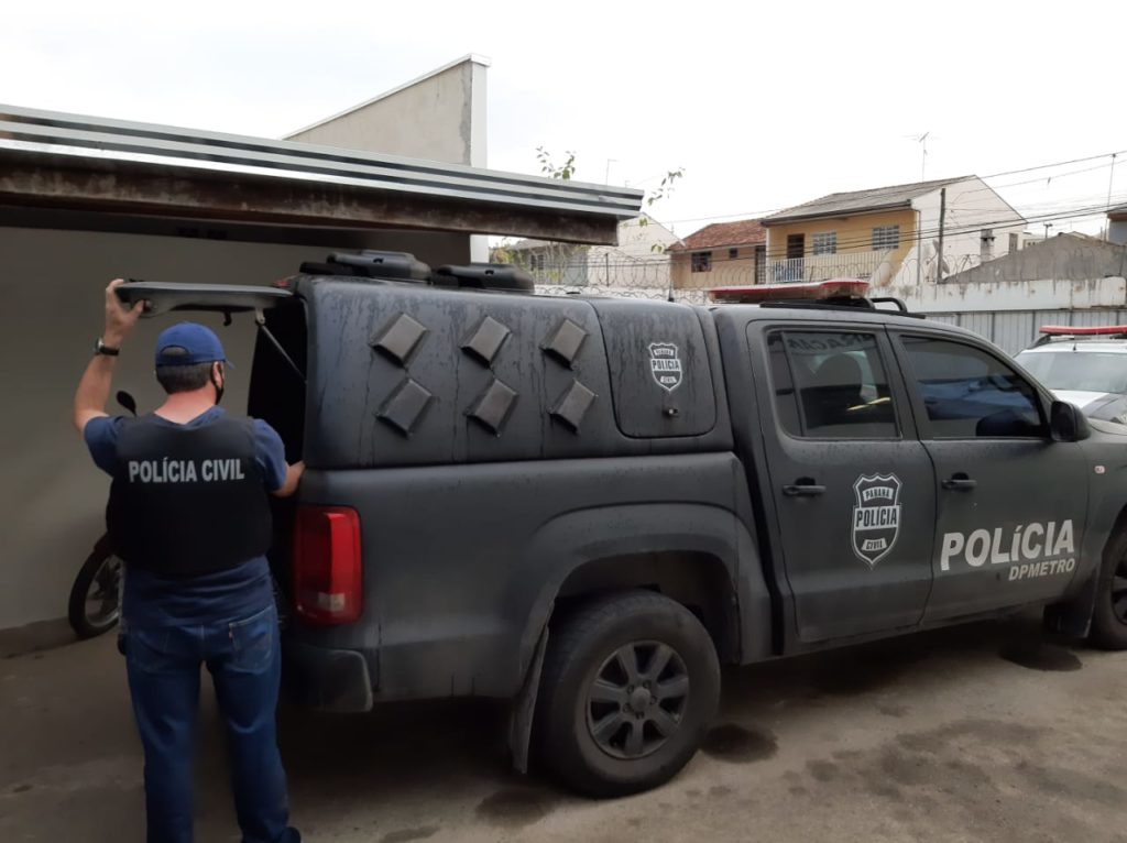Polícia Civil prende em flagrante suspeito de assassinar mulher em Colombo