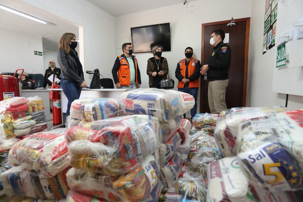Campanha arrecada mais de 160 cestas básicas a famílias vulneráveis de Cascavel