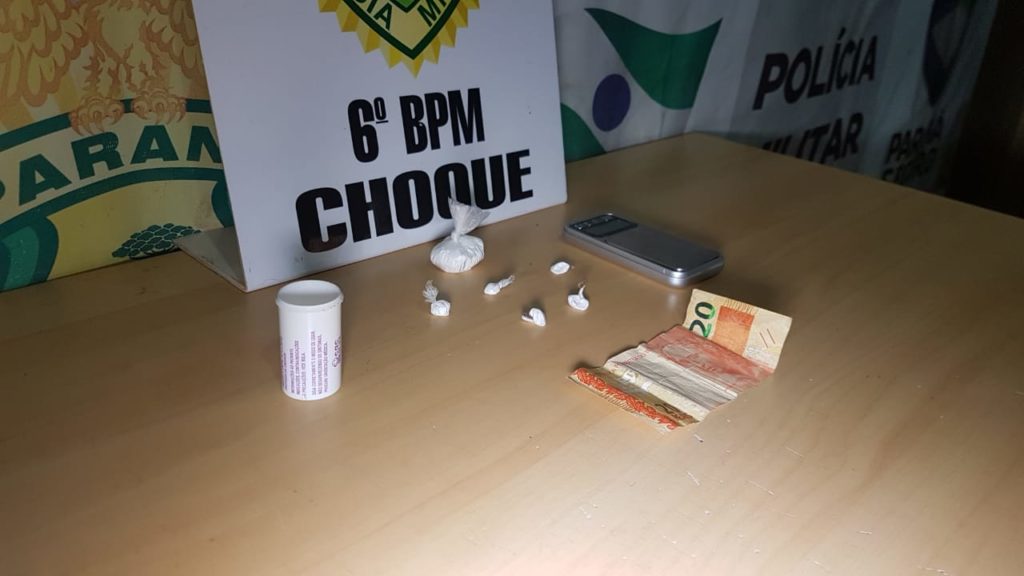 Choque detém mulher de 21 anos com porções de cocaína no Conjunto Riviera