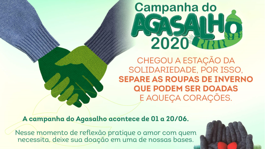 Doações para a campanha do agasalho podem ser realizadas na BR-277