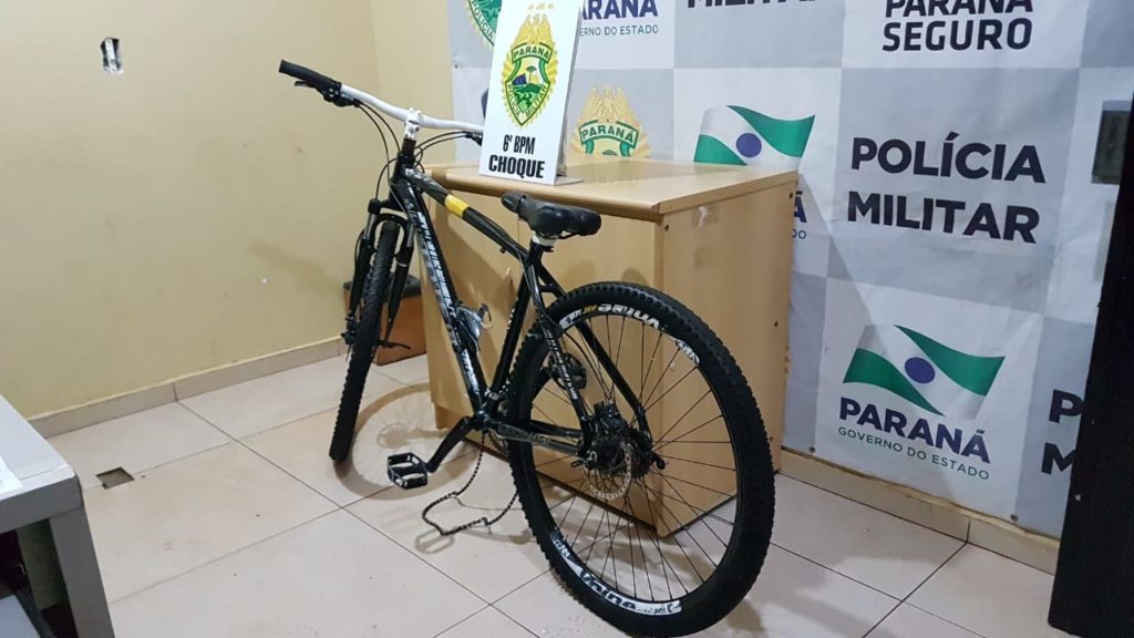 Choque detém envolvidos em compra e venda de bicicleta furtada em Cascavel