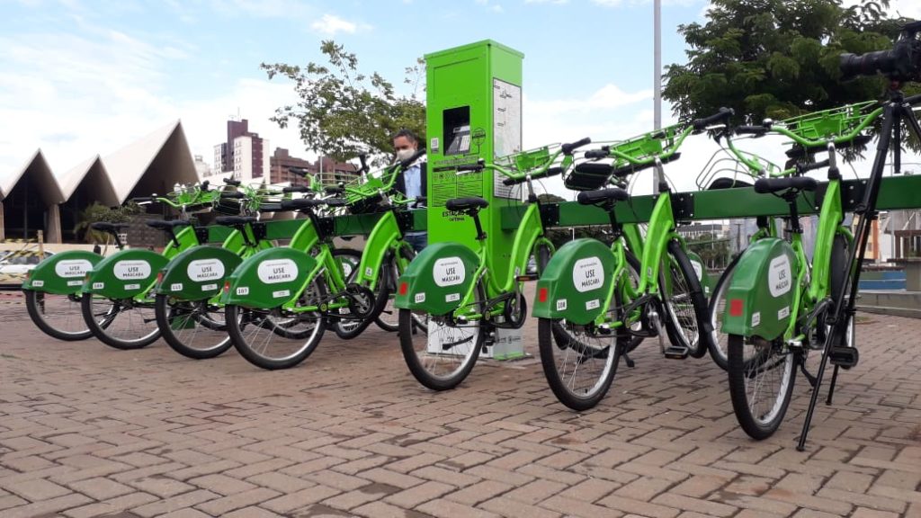 Cascavel terá mais uma nova estação de bicicletas compartilhadas