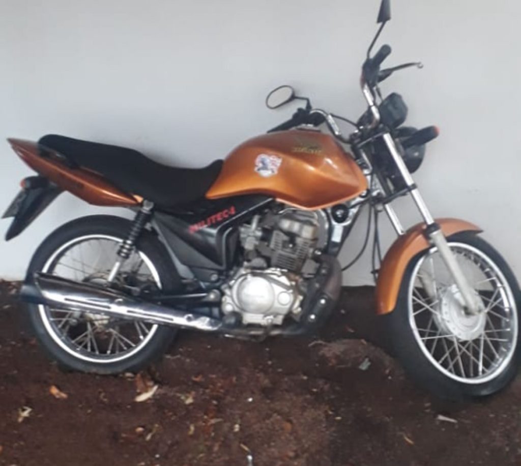 Honda Fan 125 de placa NLM-2D07 foi furtada no Jardim Nova Cidade