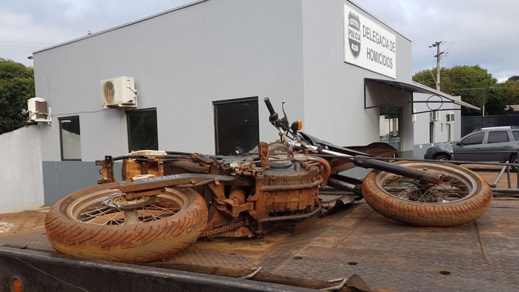 ROCAM localiza em Espigão Azul motocicleta furtada em Cafelândia