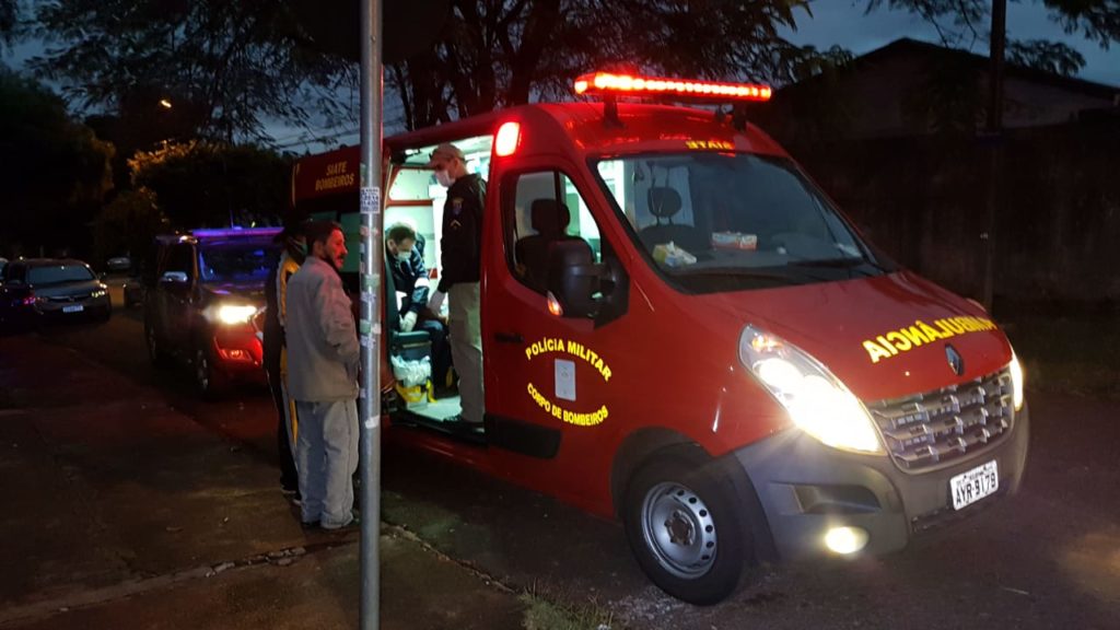 Homem é socorrido ao sofrer convulsão no Coqueiral