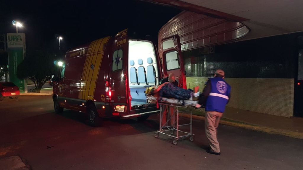 Homem tem fratura na perna em acidente desportivo em chácara na Região Sul