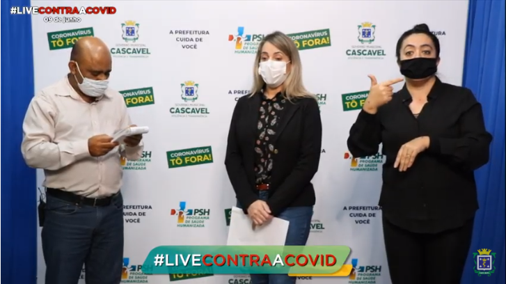 Covid-19: Gerente de Vigilância Sanitária fala ao vivo sobre a importância do uso de máscara Imagem referente a Covid-19: Gerente de Vigilância Sanitária fala ao vivo sobre a importância do uso de máscara