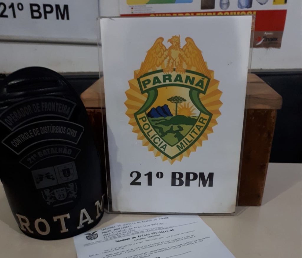 ROTAM cumpre mandado e prende homem acusado de estupro de vulnerável em Francisco Beltrão