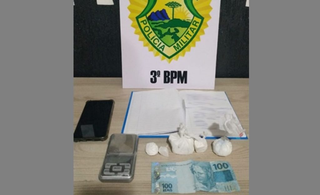 Rotam prende homem por tráfico de drogas, em Pato Branco