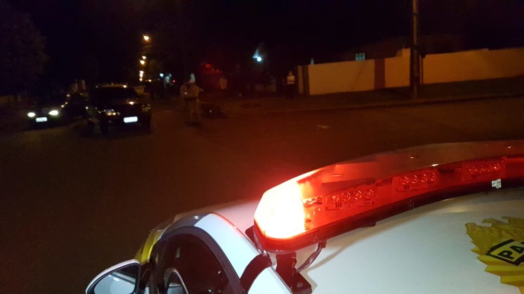 Colisão de trânsito é registrada no Santa Felicidade