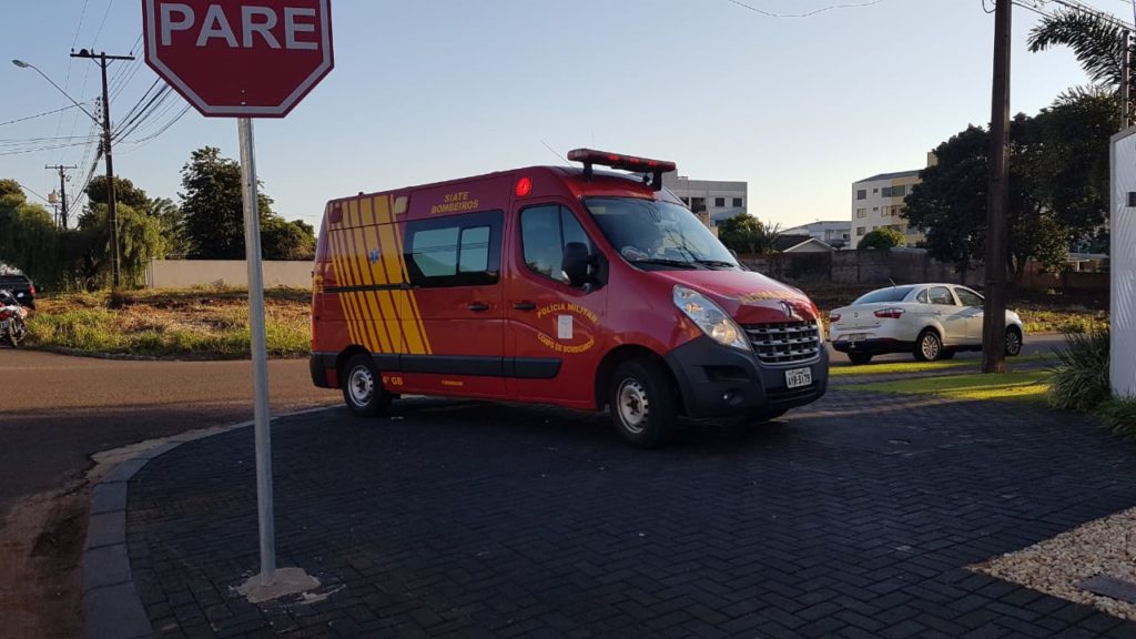 Acidente de trânsito é registrado no Bairro Pioneiros Catarinenses Acidente de trânsito é registrado no Bairro Pioneiros Catarinenses