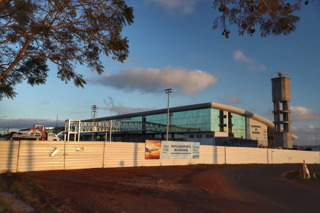Modernização do aeroporto de Cascavel é estratégica para o Oeste