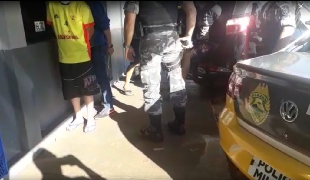 Cinco pessoas são detidas em ação do Choque no Bairro Maria Luíza
