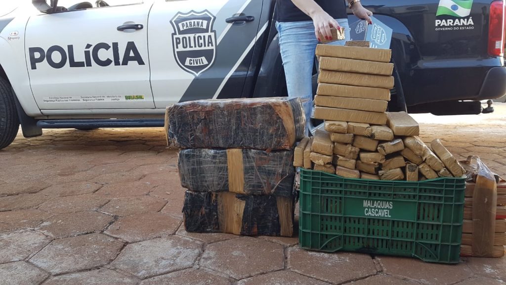 Ação do GDE resulta na apreensão de 145 kg de maconha no Morumbi; dois foram presos
