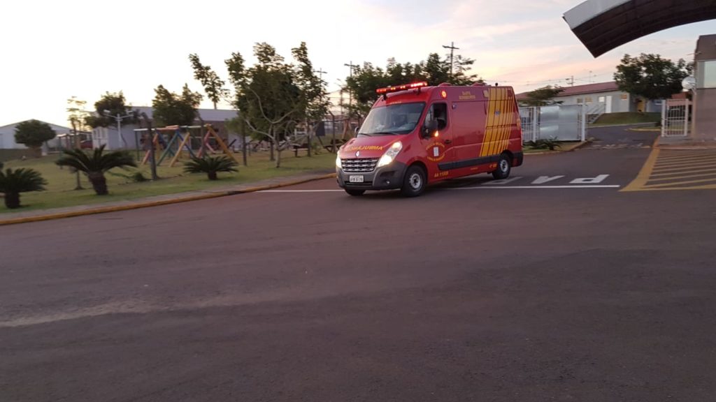 Siate socorre menina de 7 anos que sofreu queda de bicicleta no Parque Verde