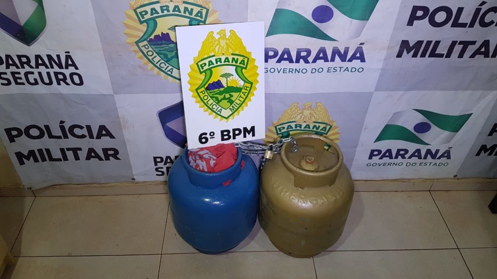 Homem que foi detido acusado de furto de botijões já cometeu o mesmo crime cinco vezes esse mês