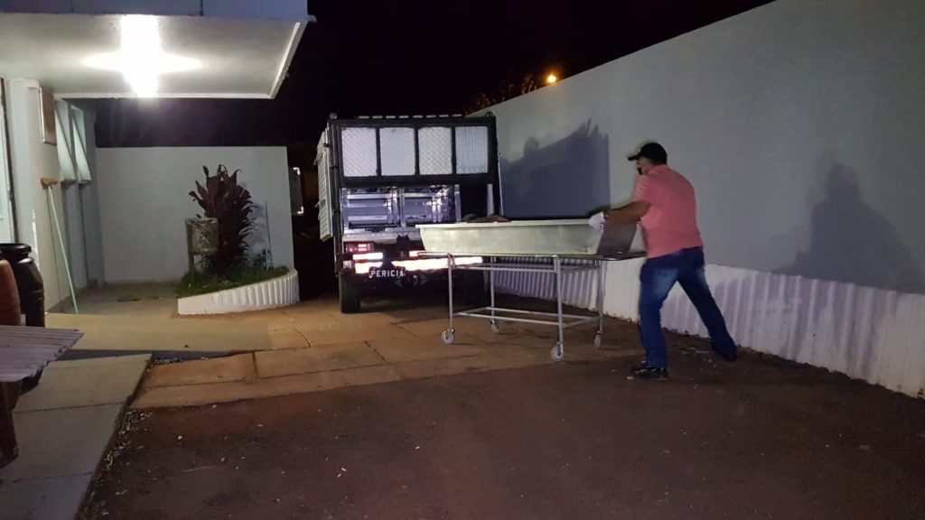 Corpo de homem que morreu em acidente de trabalho em Capitão é trazido ao IML de Cascavel