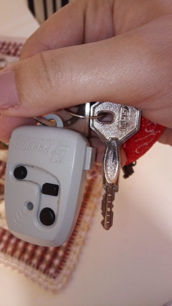 Molho de chaves foi perdido no Bairro Faculdade