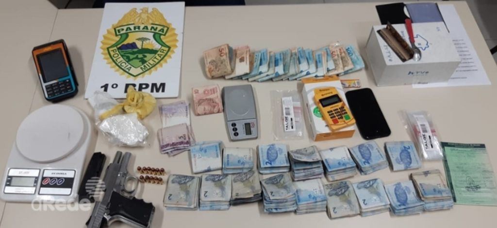 Após denúncia, PM prende homem com drogas na Nova Rússia, em Ponta Grossa