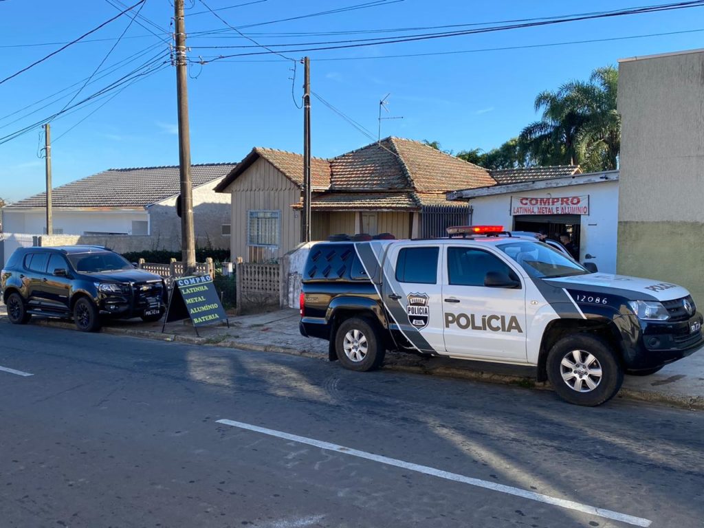 Polícia Civil recupera 32 baterias furtadas em Ponta Grossa