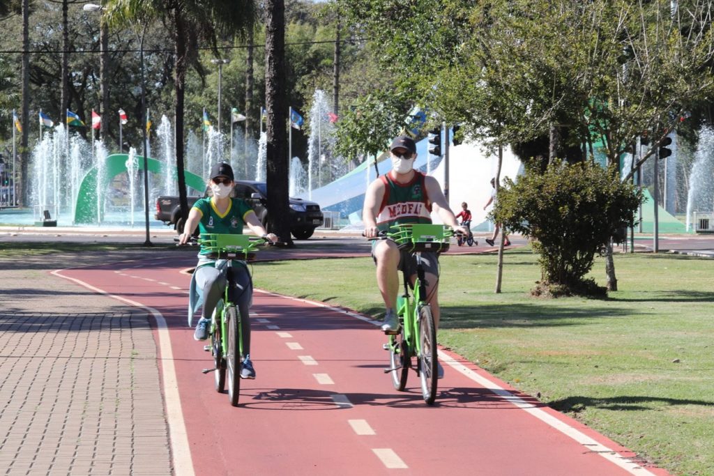Compartilhamento de bicicletas tem mais de 1,2 mil usuários cadastrados em Cascavel