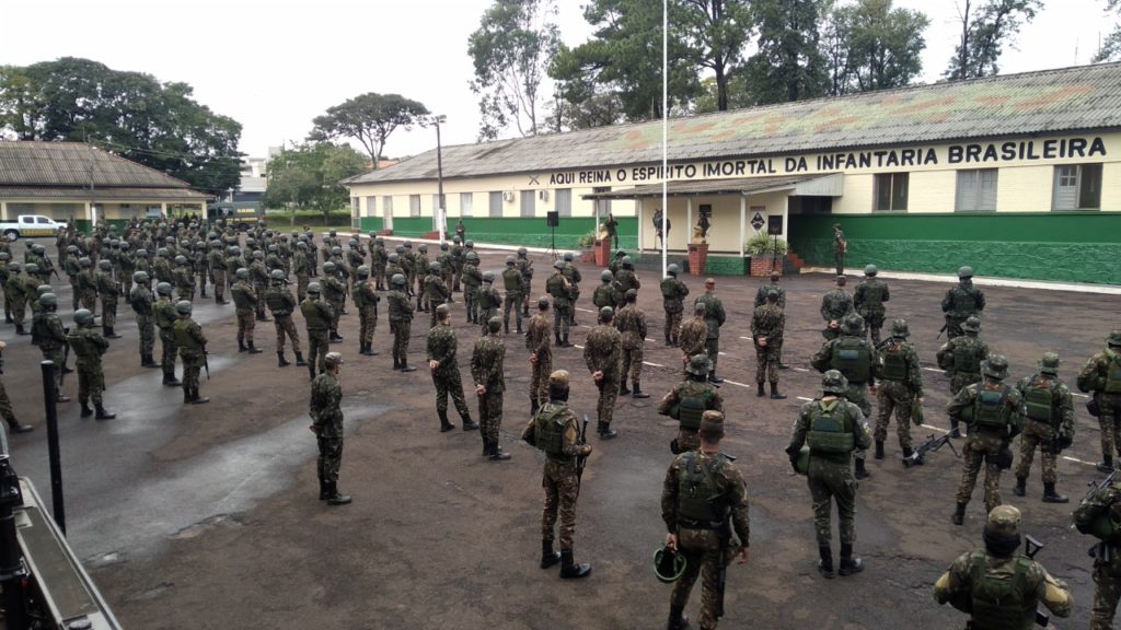 Operação Covid-19: Exército realiza ação entre o Brasil e o Paraguai