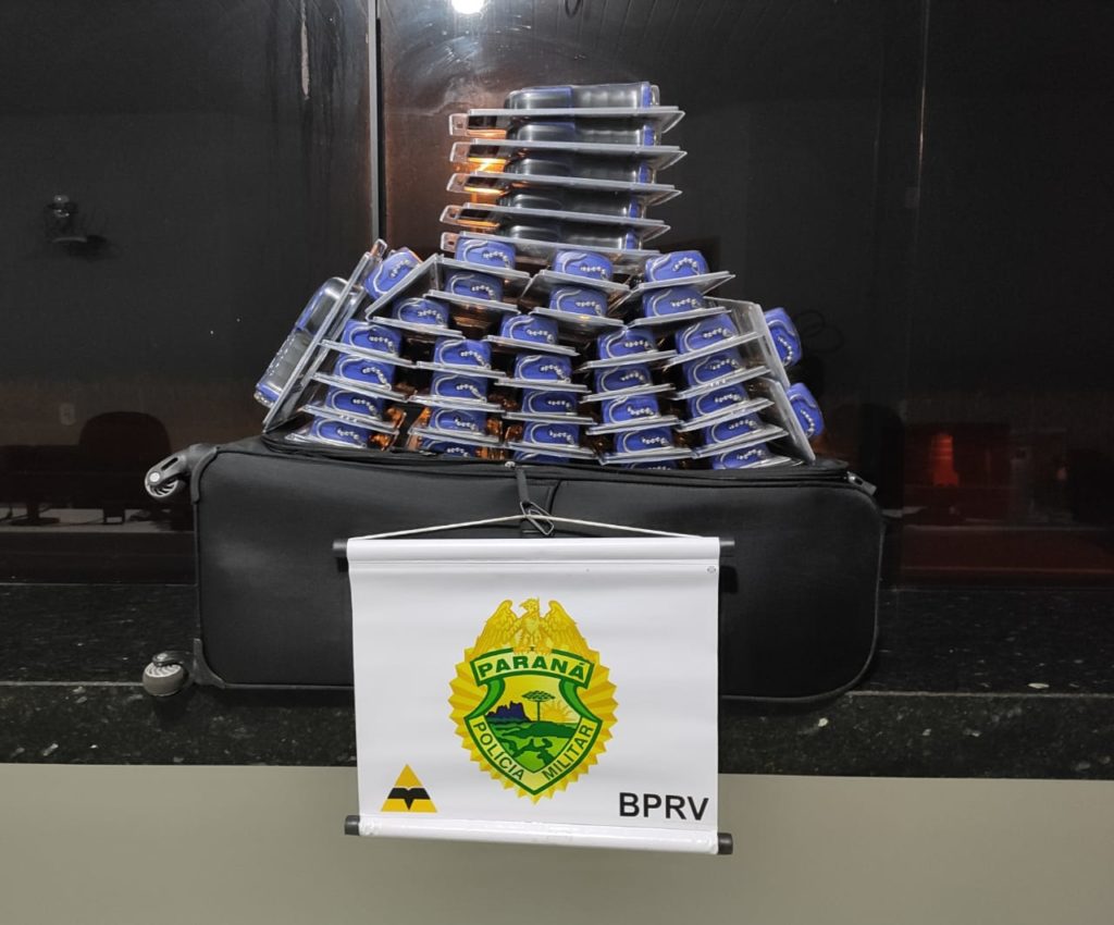 Polícia Rodoviária Estadual de Ivaiporã realiza apreensão de contrabando
