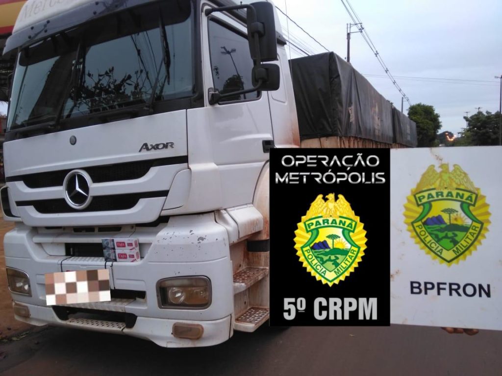 BPFron apreende bitrem em Terra Roxa