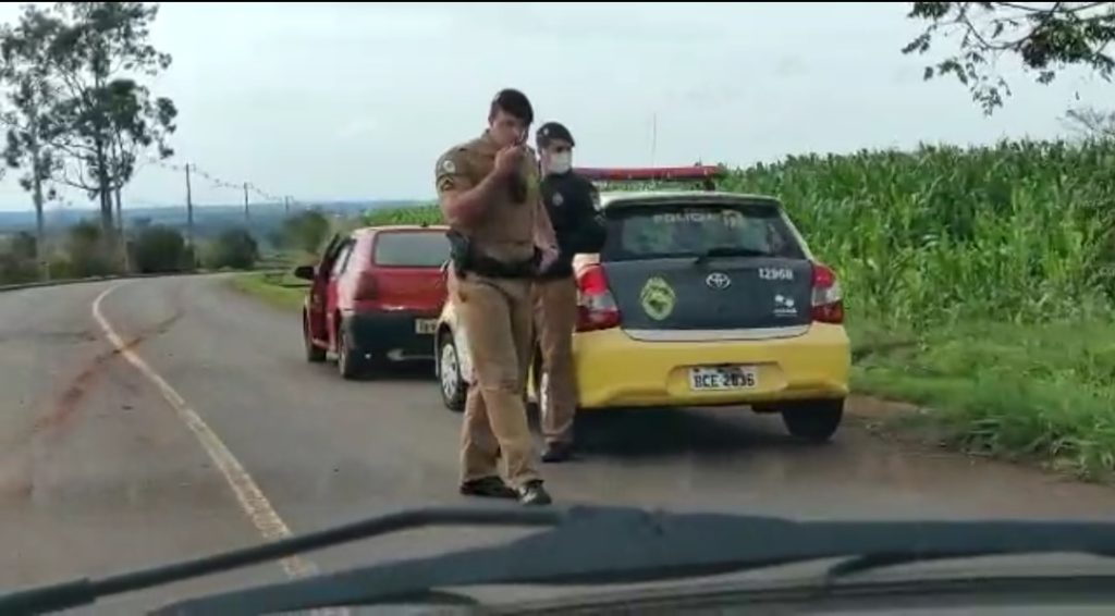 Suspeito de participar de roubo a residência é preso pela PM em Londrina