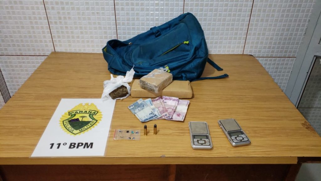 Traficante é preso com maconha e LSD em Campo Mourão