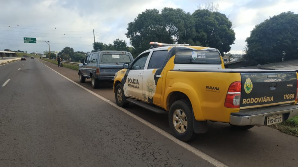 Caminhonete com registro de furto é localizada na PRc-467