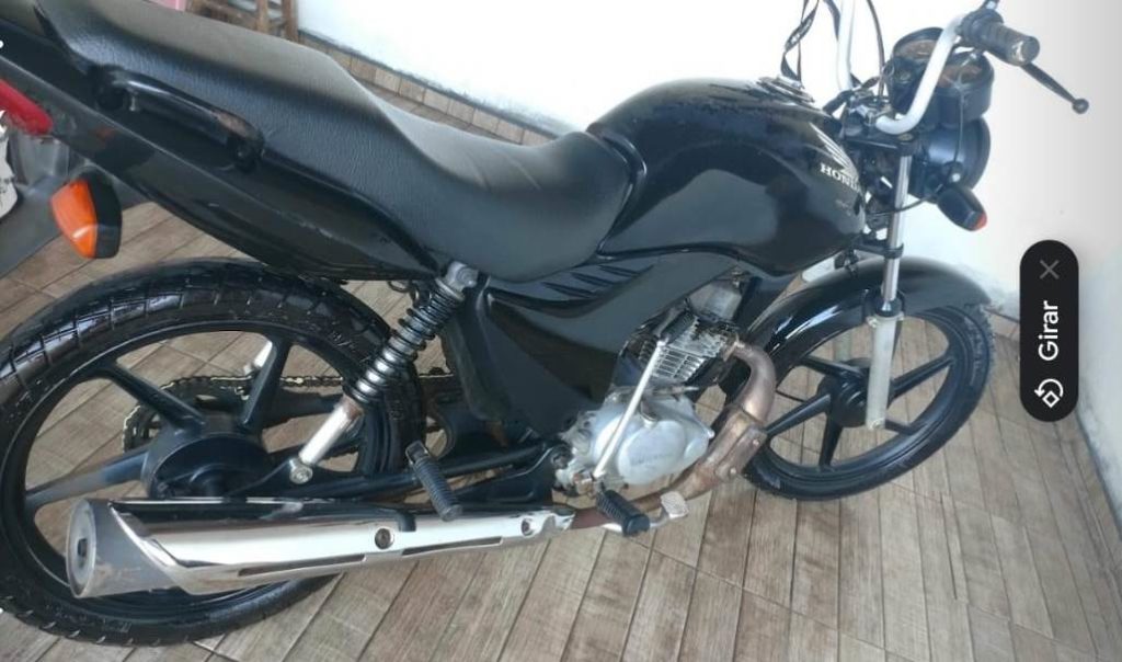 Motocicleta Honda é furtada na Rua Paraná, no Centro