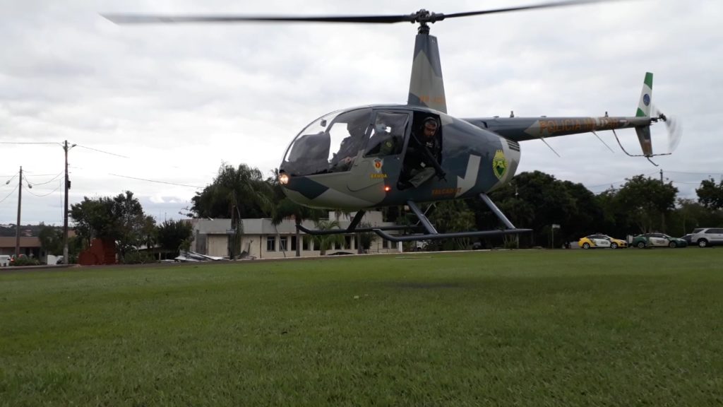 Operação Metrópólis: aeronave Falcão 7 passa a reforçar ações preventivas