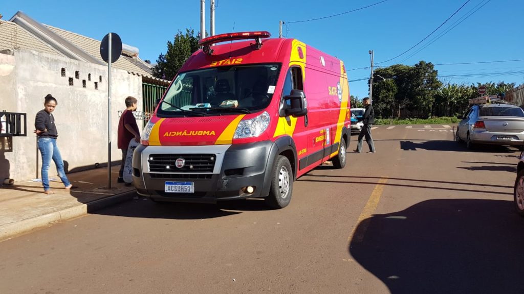 Menino de 12 anos é socorrido com corte no braço no Gralha Azul