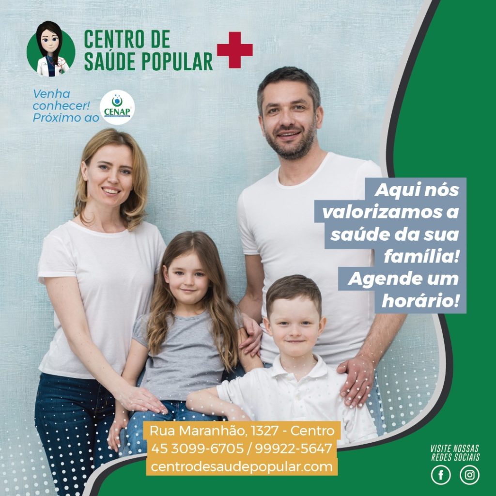Centro popular: nasce um novo empreendimento para a saúde da família