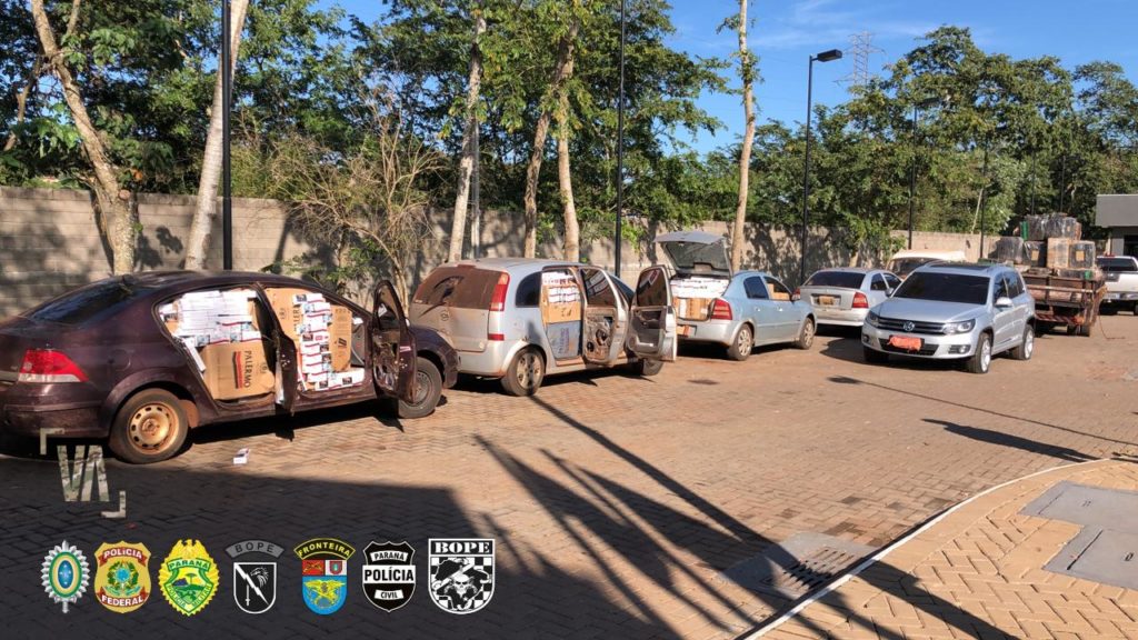 Operação Hórus: onze carros são apreendidos em ações no Oeste