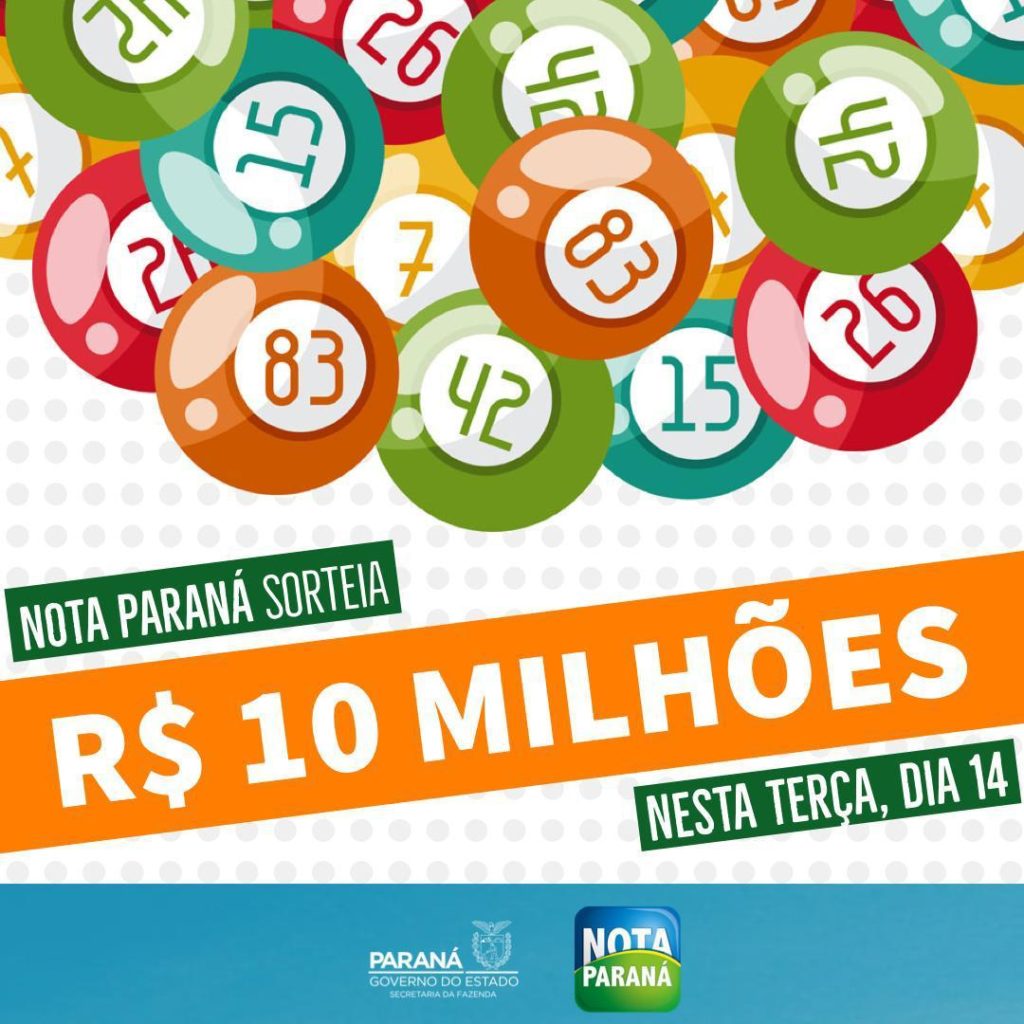 Nota Paraná: Estado pode ter novos milionários amanhã