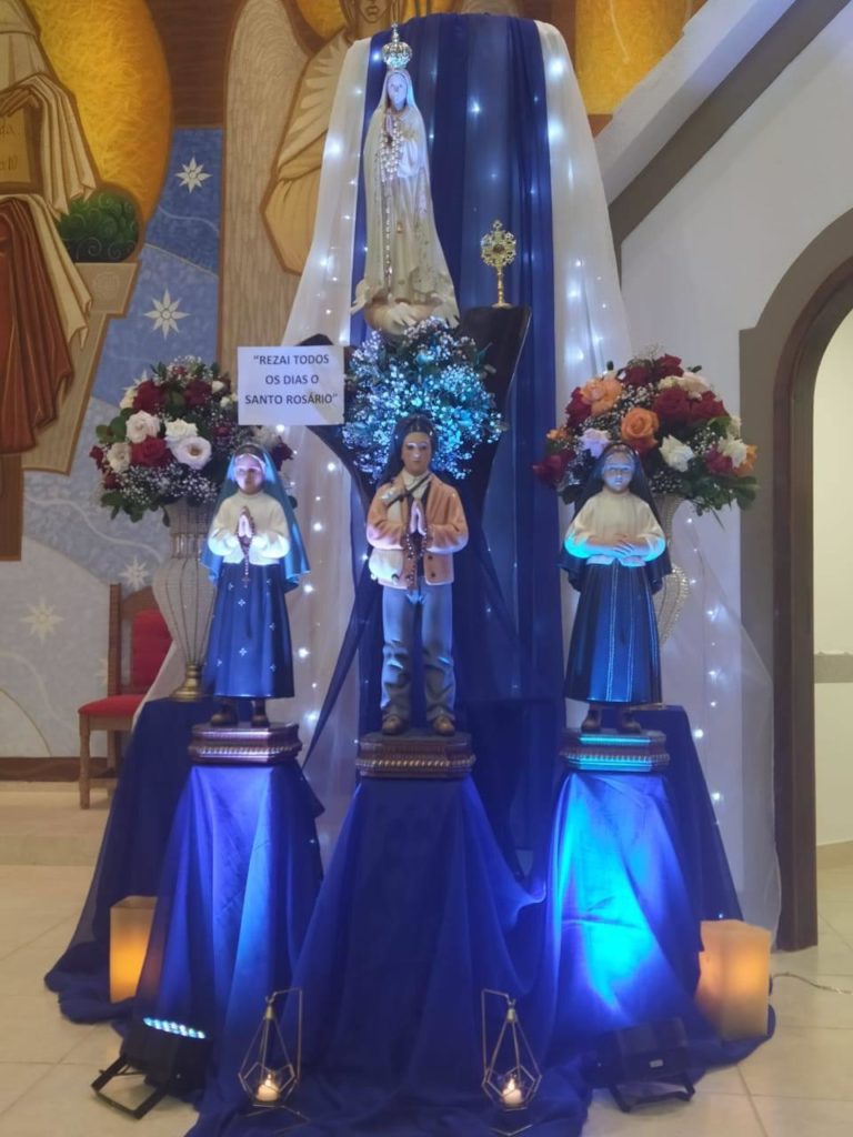 Ao vivo: Capela Nossa Senhora de Fátima transmite missa em honra à padroeira