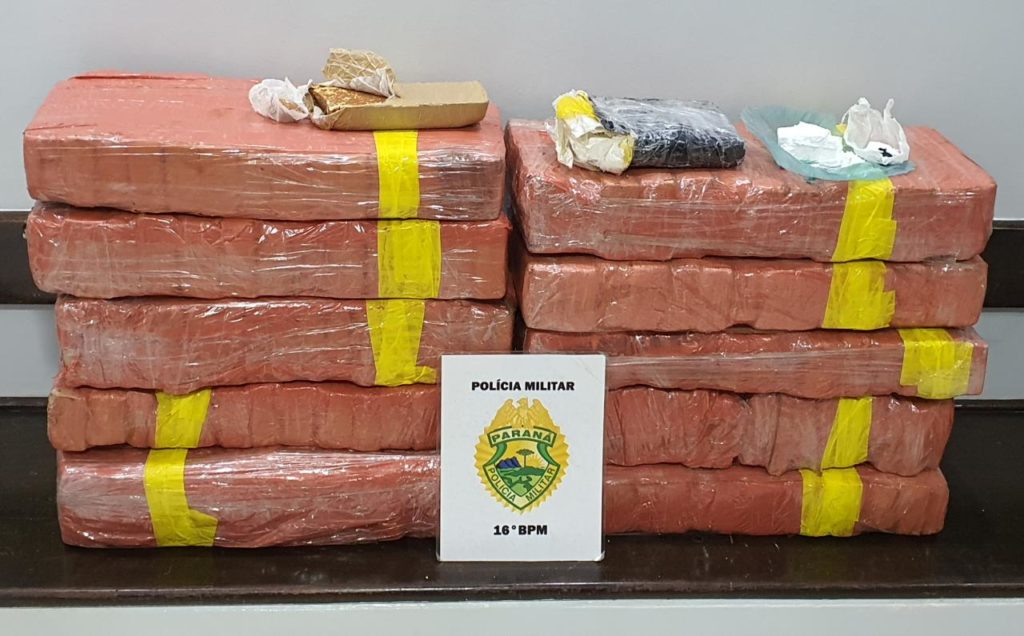 Drogas avaliadas em mais de R$ 190 mil são apreendidas pela PM
