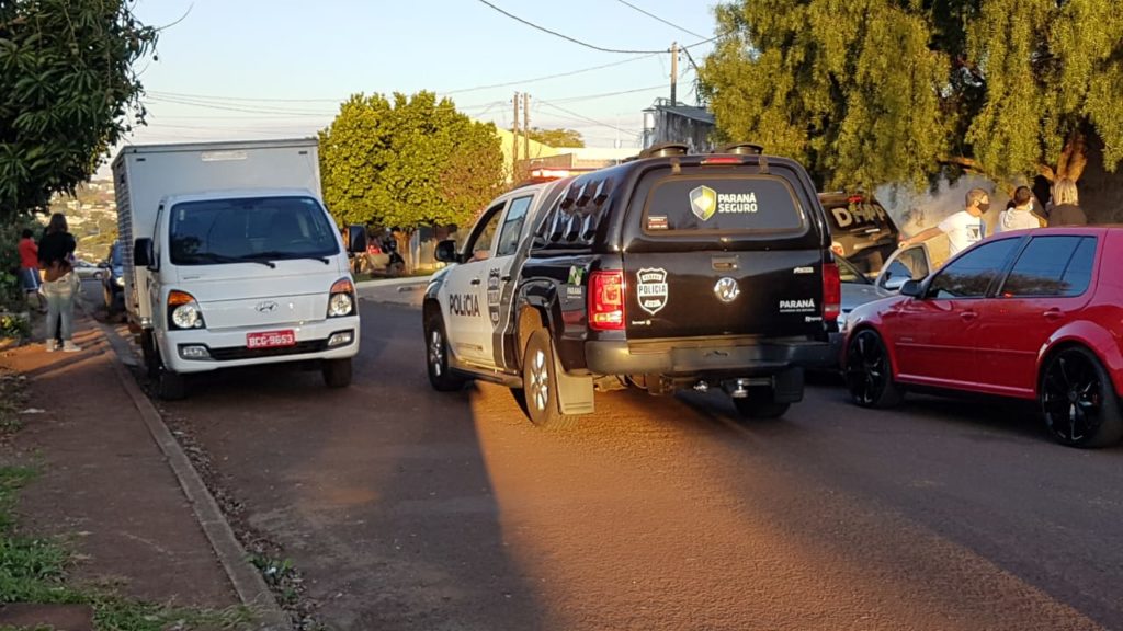 Ação de investigação da DH, mobiliza grande aparato policial no Bairro Santa Cruz