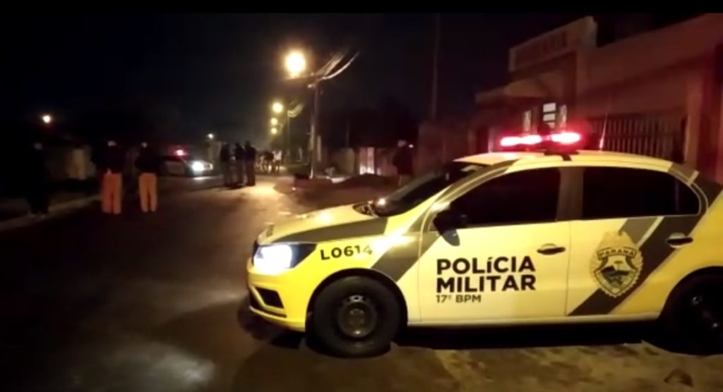 Homem é assassinado com pelo menos sete tiros a região metropolitana de Curitiba